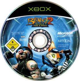 Blinx 2: Masters of Time & Space - Disc (Europe) - 723x729