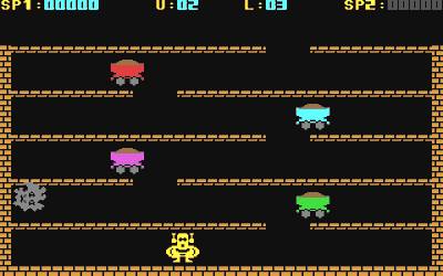 Steinschlag - Screenshot - Gameplay (Germany) - 320x200