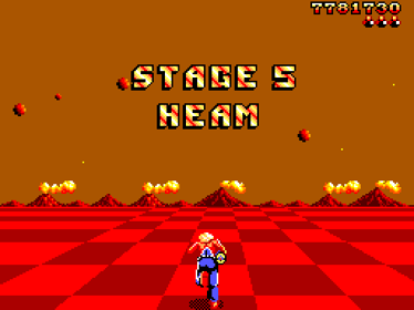 Space Harrier 3D - Screenshot - Gameplay (World) - 512x384