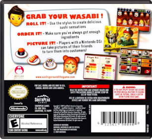 Sushi Go-Round - Box - Back - Reconstructed (North America) - 774x708