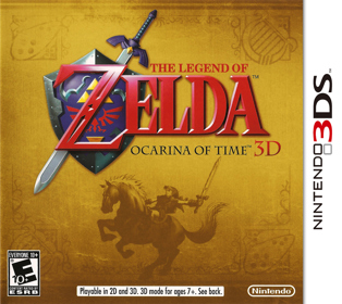 The Legend of Zelda: Ocarina of Time 3D - Box - Front (North America) - 1500x1339