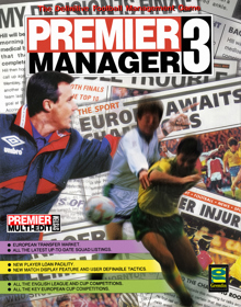 Premier Manager 3 - Box - Front - Reconstructed (Europe) - 1563x1991