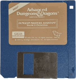 Dungeon Masters Assistant: Volume I: Encounters - Disc (North America) - 754x788