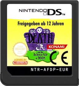 Death Jr. and the Science Fair of Doom - Cart - Front (Europe) - 517x564