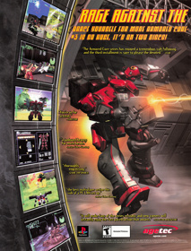 Armored Core: Master of Arena - Advertisement Flyer - Front (United States) - 1673x2200