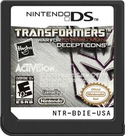 Transformers: War for Cybertron: Decepticons - Cart - Front (North America) - 517x564