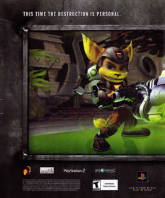Ratchet & Clank: Up Your Arsenal - Advertisement Flyer - Front (United States) - 1904x2290