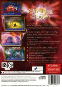 Eternal Quest - Box - Back (France) - 483x680