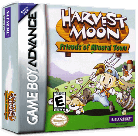 Harvest Moon: Friends of Mineral Town - Box - 3D (North America) - 1016x998