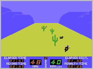 Motocross Racer - Screenshot - Gameplay (North America) - 256x192