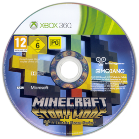 Minecraft: Story Mode: The Complete Adventure - Disc (Europe) - 900x900