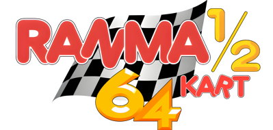 Ranma ½ Kart 64 - Clear Logo (South America) - 2684x1277