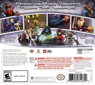 LEGO Marvel Super Heroes: Universe in Peril - Box - Back (North America) - 1400x1251