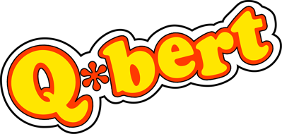 Q*bert - Clear Logo (North America) - 1200x572
