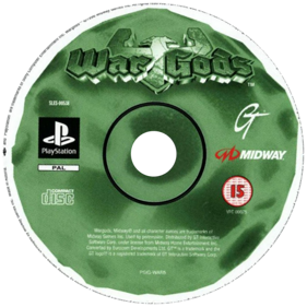 War Gods - Disc (Europe) - 600x600