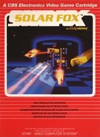Solar Fox - Box - Front (Europe) - 600x821