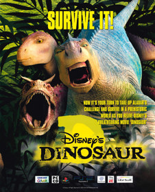 Dinosaur - Advertisement Flyer - Front (United Kingdom) - 1775x2200