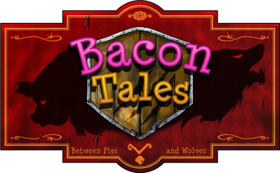 Bacon Tales: Between Pigs and Wolves - Clear Logo (World) - 999x618