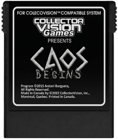 Caos Begins - Cart - Front (North America) - 1130x1330