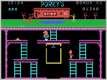 Porky's - Screenshot - Gameplay (World) - 256x192