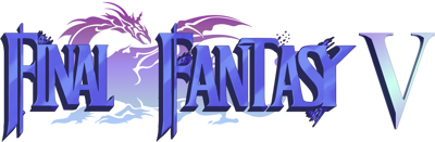 Final Fantasy V - Clear Logo (North America) - 1661x544