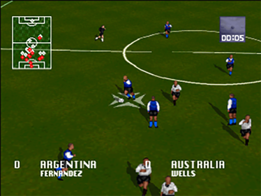 Striker 96 - Screenshot - Gameplay (World) - 640x480