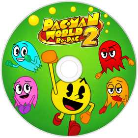 Pac-Man World 2 Re-PAC - Fanart - Disc (World) - 1254x1254