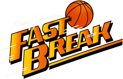 Magic Johnson's Fast Break - Clear Logo (North America) - 3840x2452