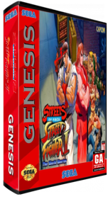 Streets of Rage 2: The World Warrior - Box - 3D (North America) - 720x1329