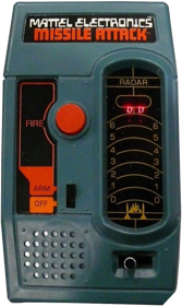 Mattel Electronics: Missile Attack - Cart - Front (North America) - 648x1086