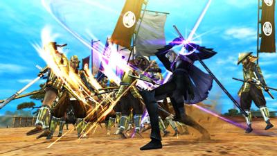 Sengoku Basara: Samurai Heroes - Screenshot - Gameplay (World) - 1280x720