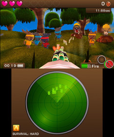 Blast 'Em Bunnies - Screenshot - Gameplay (World) - 400x480