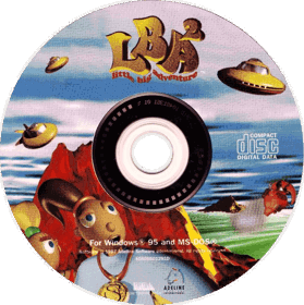 Twinsen's Odyssey - Disc (United Kingdom) - 766x770