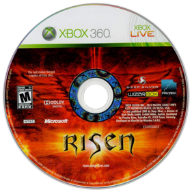 Risen - Disc (North America) - 900x900