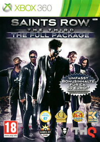 Saints Row: The Third: The Full Package - Box - Front (Europe) - 1451x2056