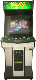 Virtua Striker 2 '99 - Arcade - Cabinet (North America) - 438x980