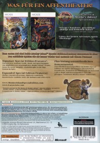 Monkey Island: Special Edition Collection - Box - Back (Germany) - 907x1290