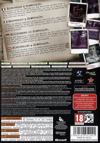 Deadly Premonition - Box - Back (Germany) - 1000x1426