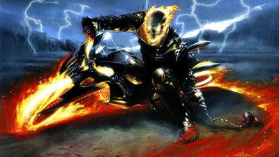 Illustration of Ghost Rider