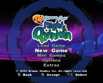 Ty the Tasmanian Tiger 3: Night of the Quinkan - Screenshot - Game Select (World) - 640x512