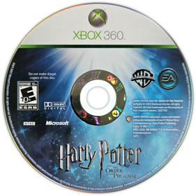 Harry Potter and the Order of the Phoenix - Disc (North America) - 1375x1375