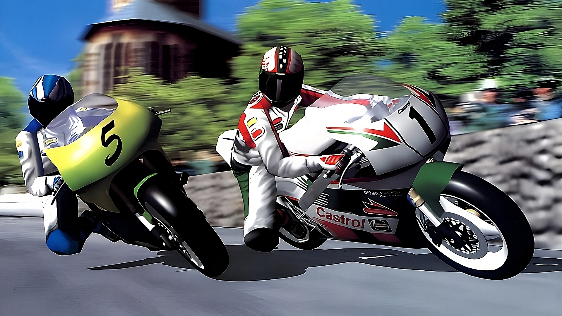 Illustration of Manx TT Superbike
