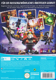 The LEGO Movie Videogame - Box - Back (Germany) - 600x850