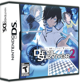 Shin Megami Tensei: Devil Survivor 2 - Box - 3D (North America) - 575x598