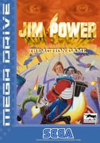 Jim Power: The Arcade Game - Fanart - Box - Front (Europe) - 1902x2713