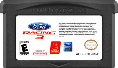 Ford Racing 3 - Cart - Front (North America) - 1000x574