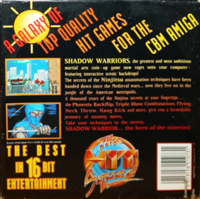 Shadow Warriors - Box - Back (United Kingdom) - 627x625