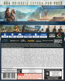Assassin's Creed: Odyssey - Box - Back (Brazil) - 1123x1400