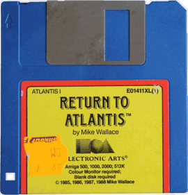 Return to Atlantis - Disc (Europe) - 616x641