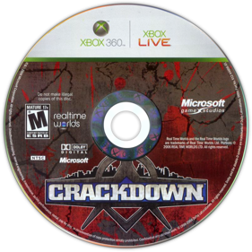 Crackdown - Disc (North America) - 811x811